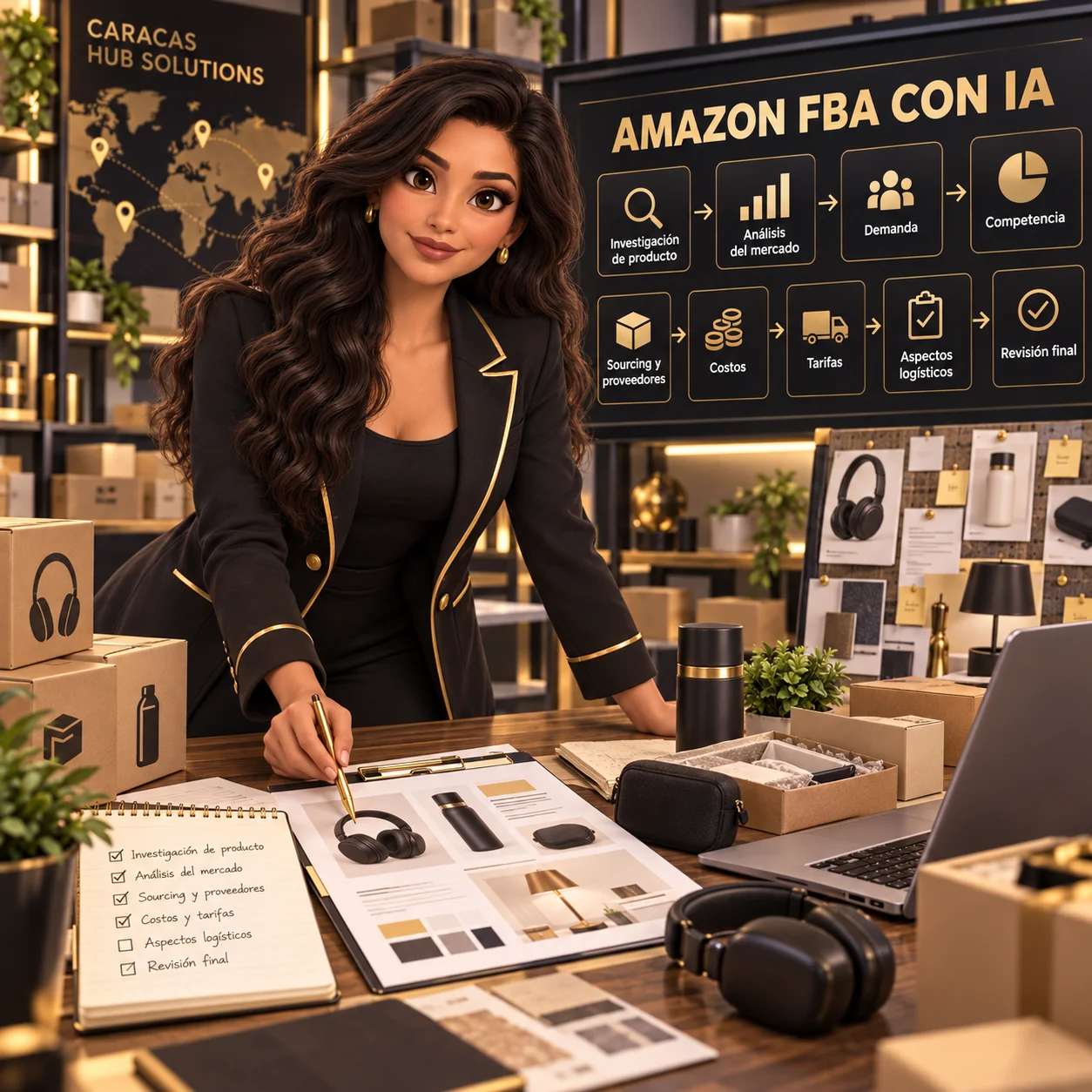Cara revisa el proceso de investigación de productos para Amazon FBA